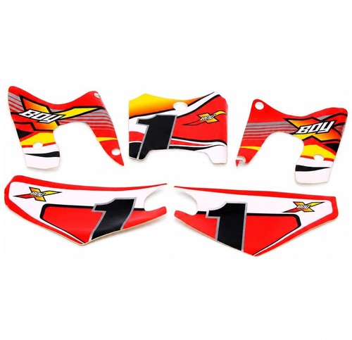 Kit déco rouge mini - , moto