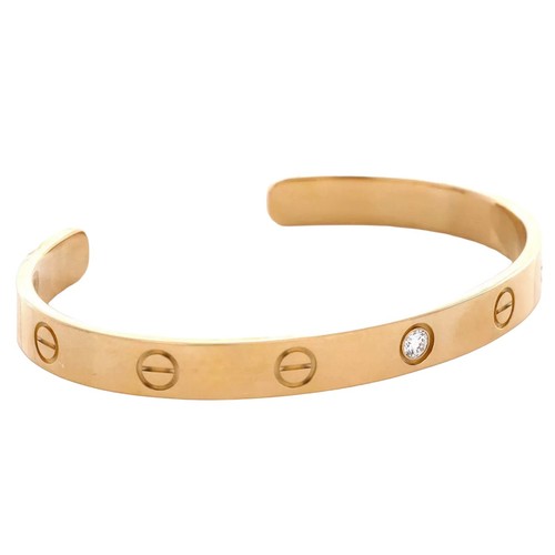 Cartier love diamond cuff - cartier,