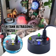 Aquarium LED Mist Maker Fogger Atomizer FishTank Water Pond Machine Fog E6I6