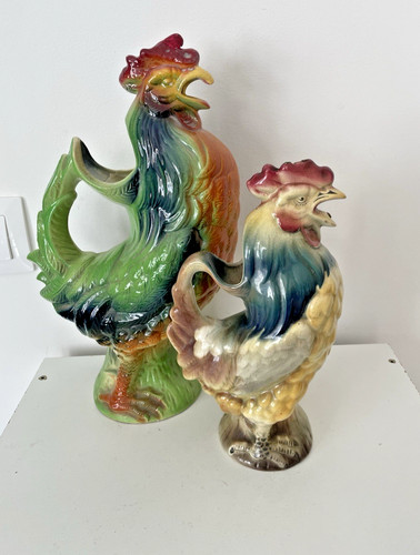 Pichet coq barbotine à - pichet,