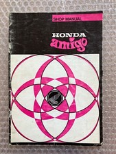 Honda Amigo / Shop Manuel en