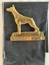 Doberman Pinscher Plaque