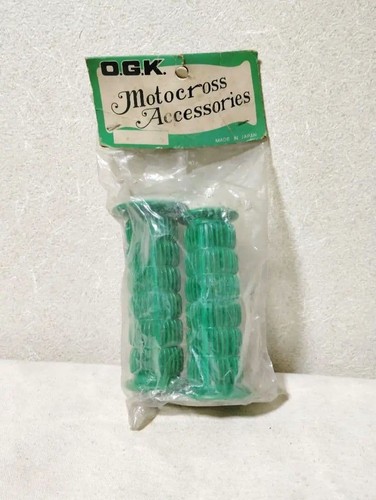 Ogk bmx grips green old - bmx,