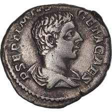 Monnaie, Geta, Denier, 209