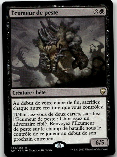 Magic mtg écumeur de peste - de,