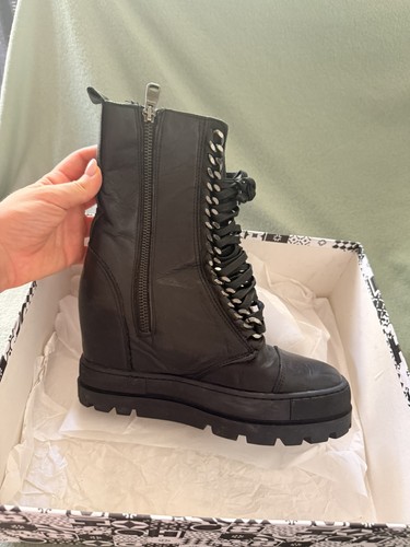 Unlace black genuine leather - genuine,