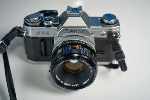 Boitier canon objectif - canon, at-1