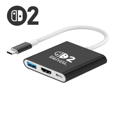 Dock hdmi usb hub pour - 4k,