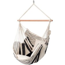 Relaxa Cafe Fauteuil suspendu coton brun, beige / 1 personne   150 kg Coton