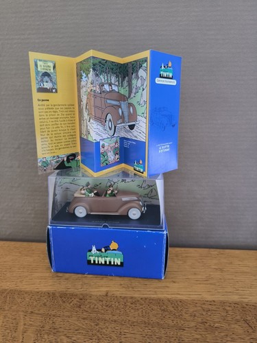 Voiture tintin ford v8 - tintin, la