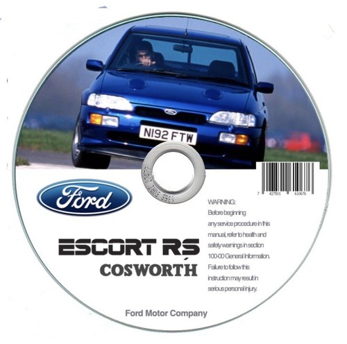 Ford escort cosworth manuel - rs,