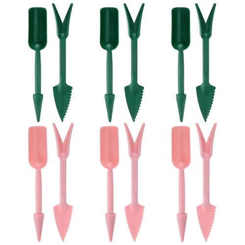 Mini outils jardin - 6, pièces