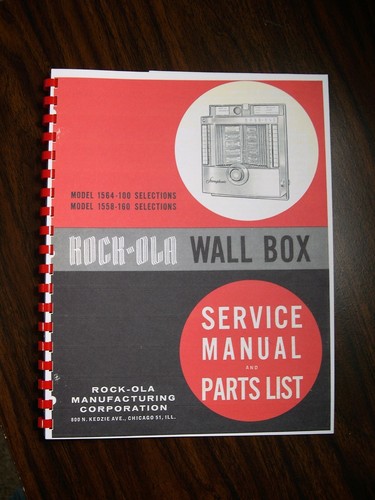 Rock ola service - service, parts