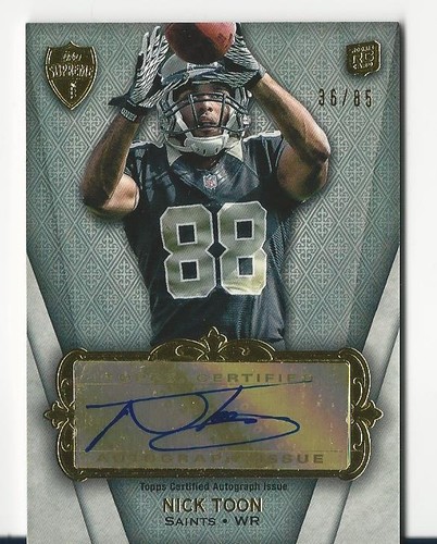 2012 topps supreme nick toon - nick,