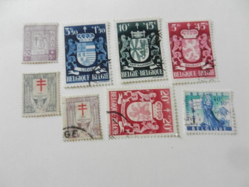 Lot timbres belges - lot, de