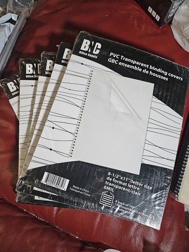 500 mil pvc clear - 500,