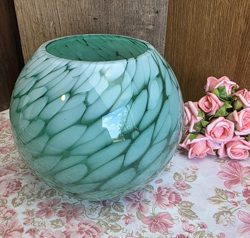 Vase boule verre clichy - verre, de