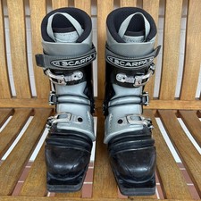 RARE Scarpa T1  75mm Telemark Ski Boots UK Shell 9/10 USA 10-11 /Liners Mondo 29