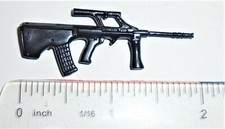 BIN D25 GI Joe Type Accessory Customizing, Customs   Steyr AUG/HB  Assault Rifle
