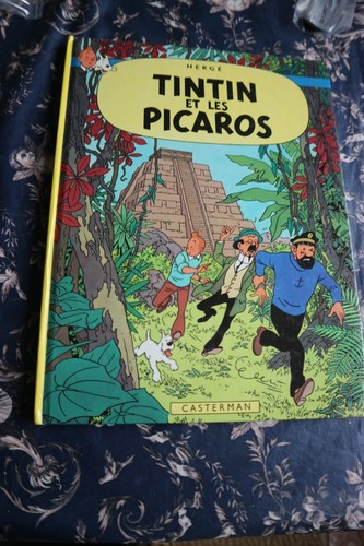 Herge tintin les picaros - bd,