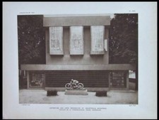 L'ARCHITECTE 1925 PAVILLON ETRANGERS EXPOSITION ARTS DECORATIFS, HOFFMANN GOCAR