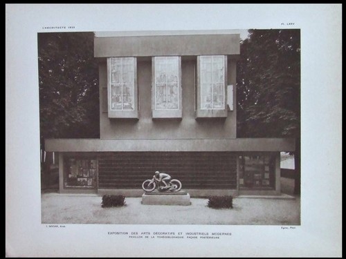 Architecte 1925 pavillon - l'architecte,