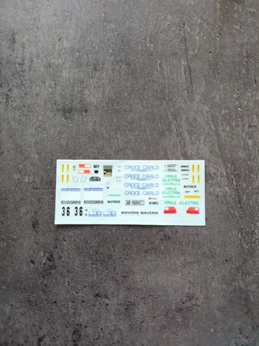Decal ford escort - decal, 1/43