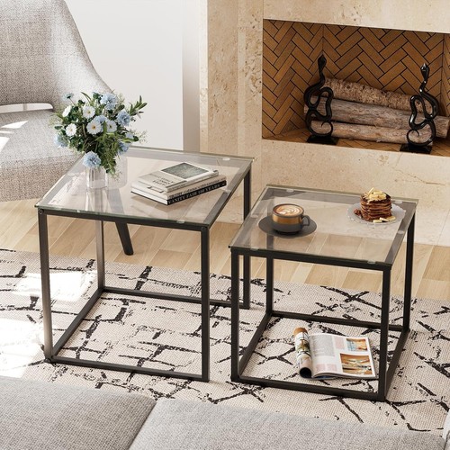 Table basse verre - basse,