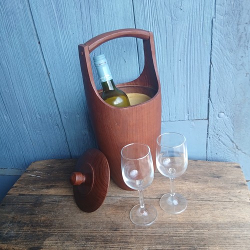 Teak ice bucket dansk - dansk, design