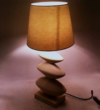 BELLE LAMPE EN CERAMIQUE LOUIS DRIMMER DESIGN ANNEES 70/80  FORMES LIBRES