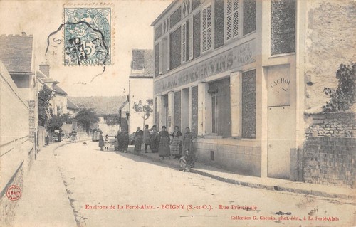 Cpa boigny rue principale - 91,