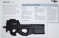 FN P-90 P 90 Submachine Gun