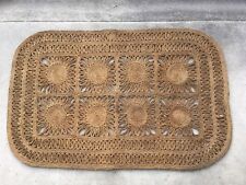 Tapis paillasse ancienne corde