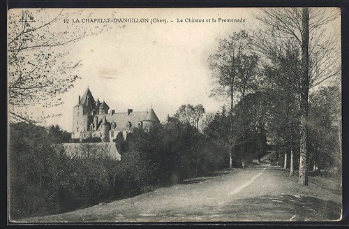 Cpa chapelle angillon - la, chapelle-d´angillon