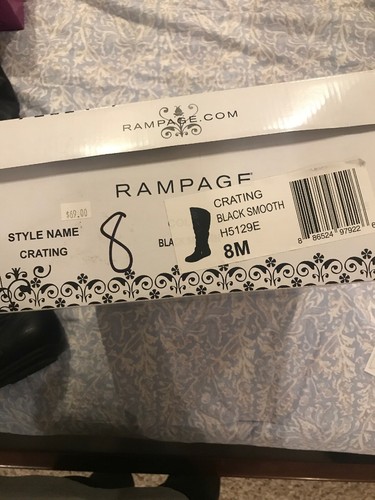 Womens rampage black smooth - womens,