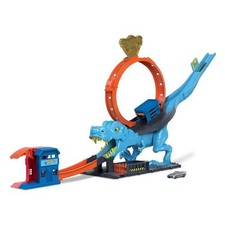 Mattel Playset Piste HOT WHEELS CITY Playset T REX CHOMP DOWN