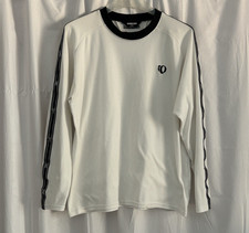 Pearl Izumi Men's White Canyon Quick Dri Long Sleeve Jersey Tee, Size L