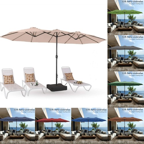 15ft patio large umbrella - large,