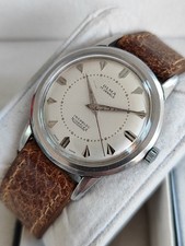 Montre homme vintage Olma Swiss à remontage manuel - tout acier - révisée - c...