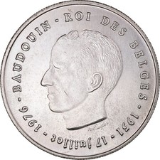 Monnaie, Belgique, Baudouin I