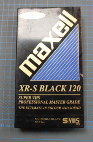 Cassette video vhs maxell - cassette,