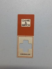 game watch Nintendo plaque