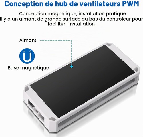 Argb pwm fan hub with - pwm,