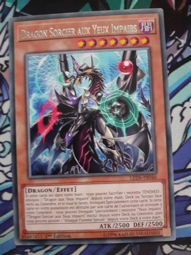 Carte dragon sorcier - carte, yu-gi-oh