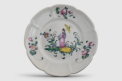 Ancienne assiette faïence - en,