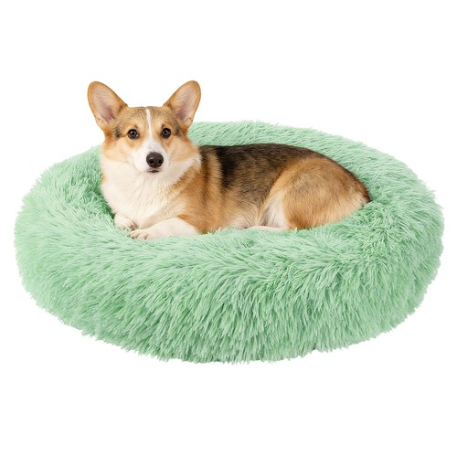 Lit rond moelleux - , peluche