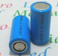 Batterie CR 123A LC16340 Tête Plate Lithium X1 Rechargeable 3.7V 4200 mAh Torche