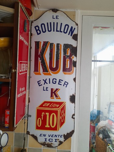 Plaque émaillée kub - émaillée, 1m