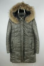 Ventcouvert Alaska Leather Parka Fur Hooded Coat Women's FR 40 / M / US 6