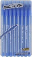 lot de 8 stylos BIC Round Stic